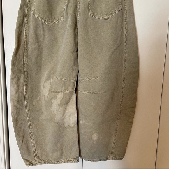 We the Free People Jeans Womens 30 Lucky You Mid Rise Barrel Distressed**READ*** - Picture 3 of 11